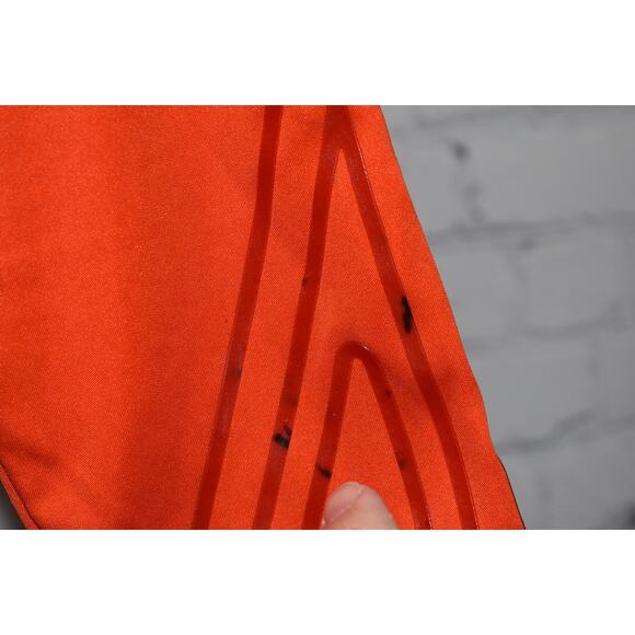 Umbro Soccer Goalie Shirt Mens Size Large Padded Elbows Polyester Orange Blue - Picture 5 of 10